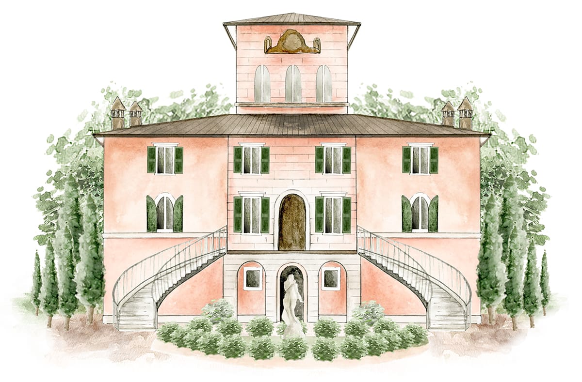 Logo La Terrazza di Villa Valentini Bonaparte